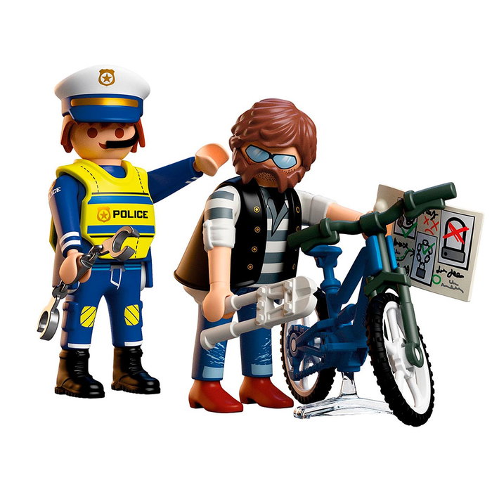 PLAYMOBIL City Action Robo de Bicicleta 72076 PLAYMOBIL City Action Robo de Bicicleta 72076