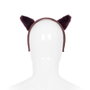 Forever Ninette Set Diadema y Cola Orejas de Gatito Peluche Multicolor con Alfiler de Seguridad