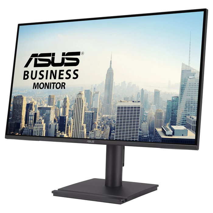 ASUS BE27AQ Business Monitor 27 Pulgadas (68.6 cm) QHD 2560 x 1440 IPS 75Hz 5ms GTG HDR10 99% sRGB Negro con Altavoces y Soporte VESA
