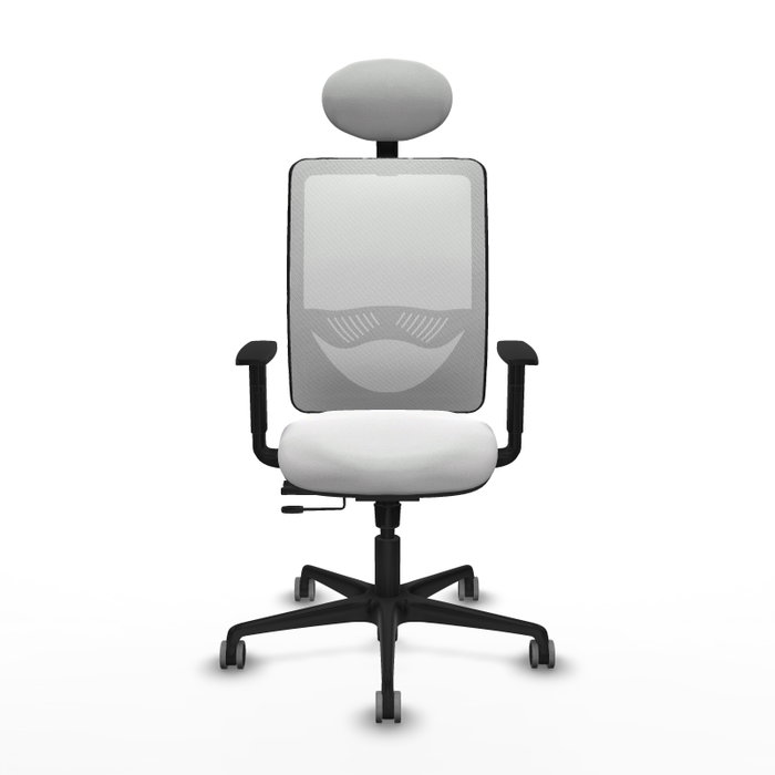 PIQUERAS Y CRESPO Silla de oficina Zulema Blanco con Mecanismo Sincro/Traslack PIQUERAS Y CRESPO Silla de oficina Zulema Blanco con Mecanismo Sincro/Traslack