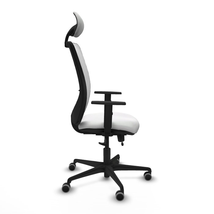 PIQUERAS Y CRESPO Silla de oficina Zulema Blanco con Mecanismo Sincro/Traslack PIQUERAS Y CRESPO Silla de oficina Zulema Blanco con Mecanismo Sincro/Traslack