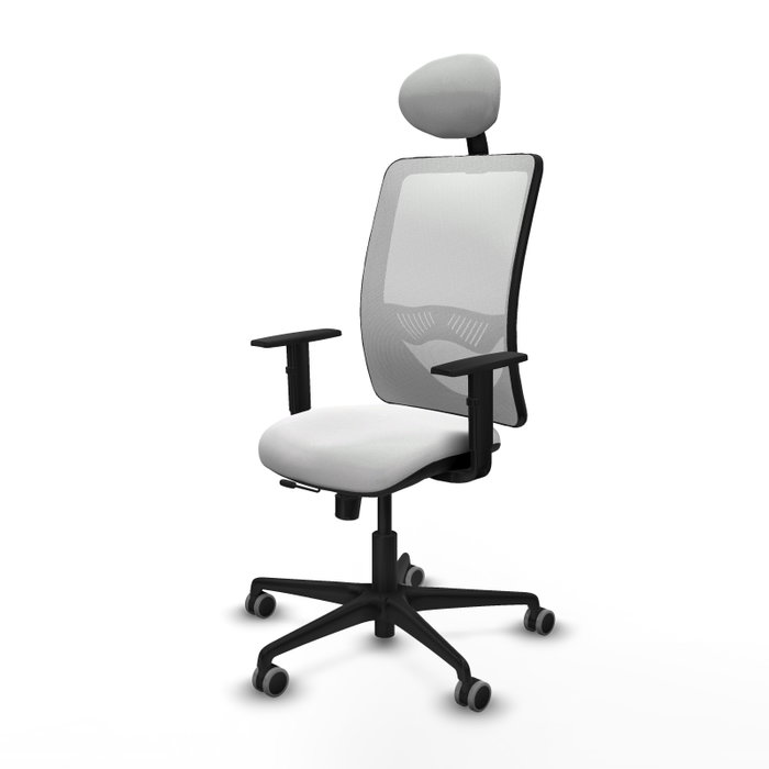 PIQUERAS Y CRESPO Silla de oficina Zulema Blanco con Mecanismo Sincro/Traslack PIQUERAS Y CRESPO Silla de oficina Zulema Blanco con Mecanismo Sincro/Traslack