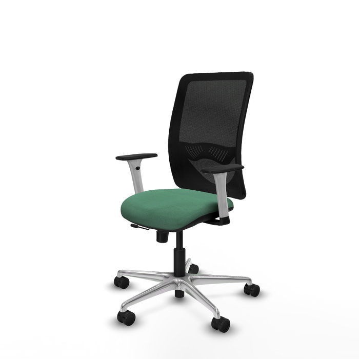 PIQUERAS Y CRESPO Silla de oficina Zulema Verde esmeralda y Negro PIQUERAS Y CRESPO Silla de oficina Zulema Verde esmeralda y Negro