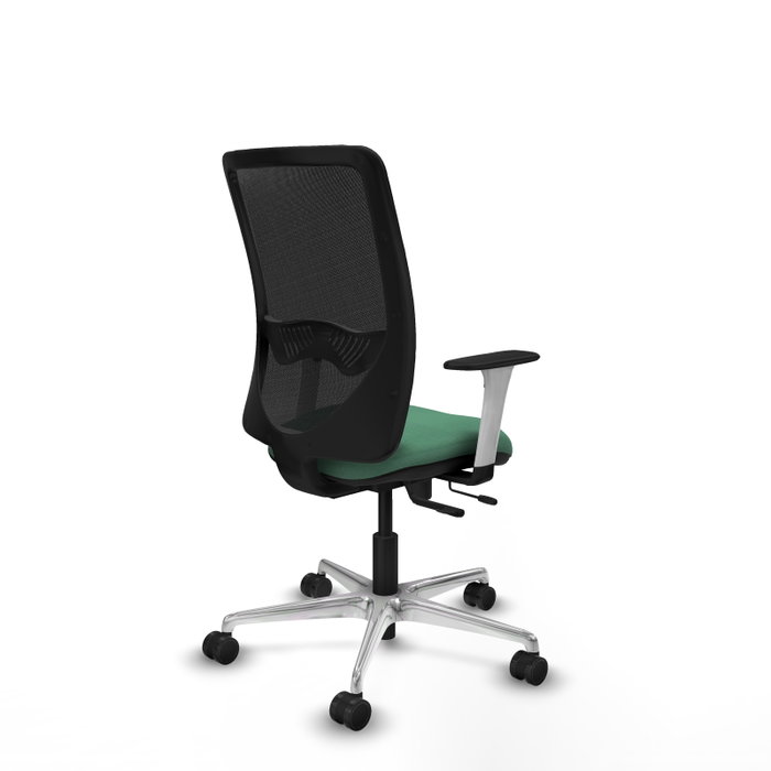 PIQUERAS Y CRESPO Silla de oficina Zulema Verde esmeralda y Negro PIQUERAS Y CRESPO Silla de oficina Zulema Verde esmeralda y Negro
