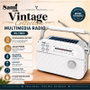 SAMI Radio Sami Vintage 3 bandas solar/batería multimed