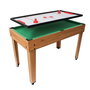 Ociotrends Mesa Multijuegos 7 en 1 (Futbolín, Ping-Pong, Hockey) - 106.9 x 60.5 x 81 cm - Idiomas: Español, Inglés, Francés