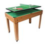 Ociotrends Mesa Multijuegos 7 en 1 (Futbolín, Ping-Pong, Hockey) - 106.9 x 60.5 x 81 cm - Idiomas: Español, Inglés, Francés