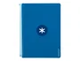 Antartik Cuaderno Espiral A4 Tapa Dura 80 Hojas 90gr Cuadro 4mm con Margen Color Azul Oscuro