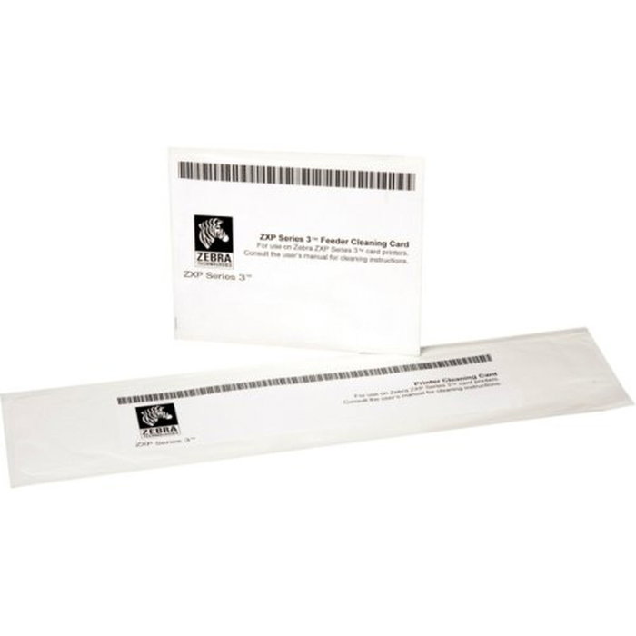 Zebra Kit de Tarjetas de Limpieza para Motor de Impresión y Alimentador