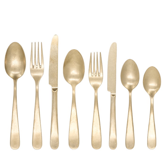 Summa Bamberg Champagne Cuchara Moca 105 mm (Set de 12)