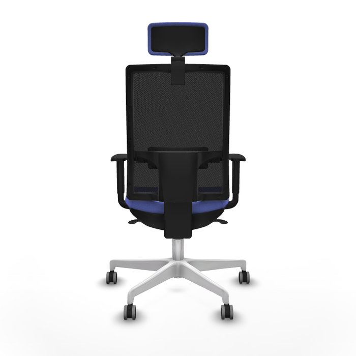 PIQUERAS Y CRESPO Silla de oficina Horna con mecanismo Sincro, Azul claro y Negro PIQUERAS Y CRESPO Silla de oficina Horna con mecanismo Sincro, Azul claro y Negro