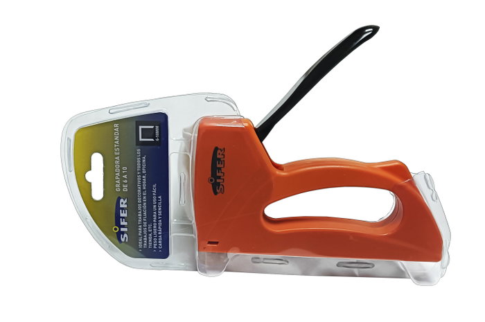 SIFER Grapadora ABS Grapa Universal Fina 0.7Ø 6-10 mm SIFER Grapadora ABS Grapa Universal Fina 0.7Ø 6-10 mm