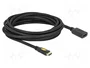 DeLOCK Cable HDMI 5m con soporte 3D y conectores tipo A
