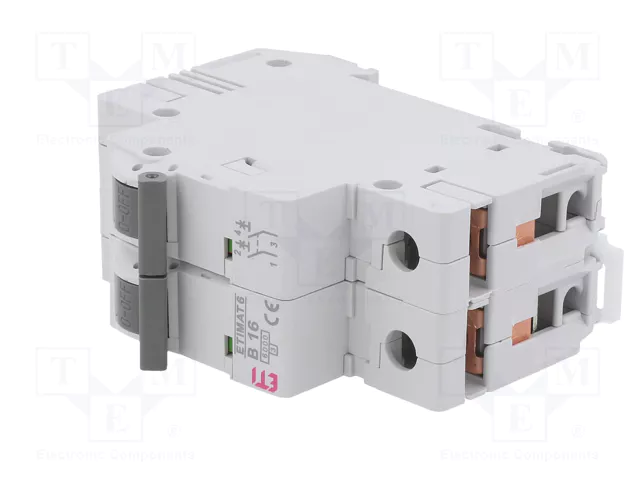 ETI POLAM Interruptor magnetotérmico ETIMAT 6 2P B16 16A 6kA