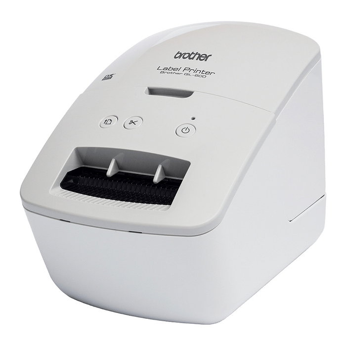 Brother QL-600G Impresora de Etiquetas Gris y Blanco Brother QL-600G Impresora de Etiquetas Gris y Blanco