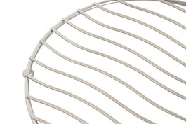 DKD Home Decor Salvamantel Plateado Metal Cromado 20 x 20 x 1.3 cm