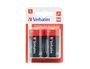 Verbatim Pilas Alcalinas Mono D LR 20 - Pack de 2 unidades