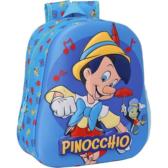 Safta Mochila 3D Pinocho Disney Safta Mochila 3D Pinocho Disney