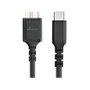 MediaRange MRCS257 Cable USB 3.0 Micro-B a USB-C, 50cm, Negro