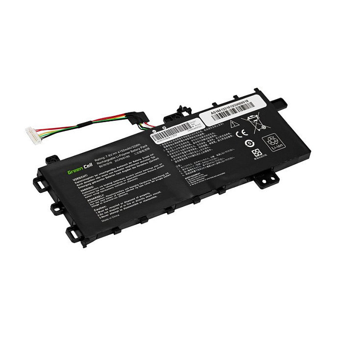 Green Cell Batería B21N1818 C21N1818-1 para Asus VivoBook 15 A512 A512DA A512FA A512JA R512F R512U X512 X512DA X512FA X512FL
