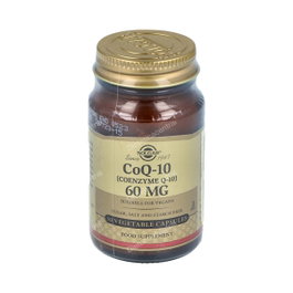SOLGAR Coenzima Q10 60 mg 30 Cápsulas vegetales