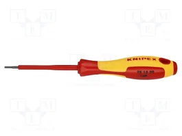 KNIPEX Destornillador Allen aislado HEX 2 mm con punta de 75 mm