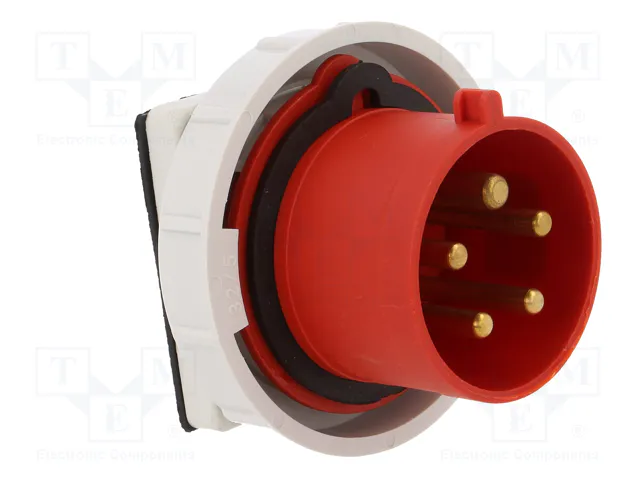 PAWBOL Conector Macho IEC 60309 de 5 Pines 32A 400V IP67 PAWBOL Conector Macho IEC 60309 de 5 Pines 32A 400V IP67