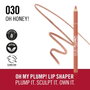 Rimmel London Oh My Plump! Perfilador de labios #030-Oh Honey