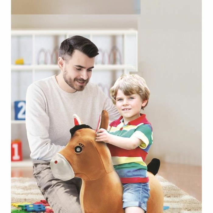 Lexibook Peluche de poni saltarín inflable