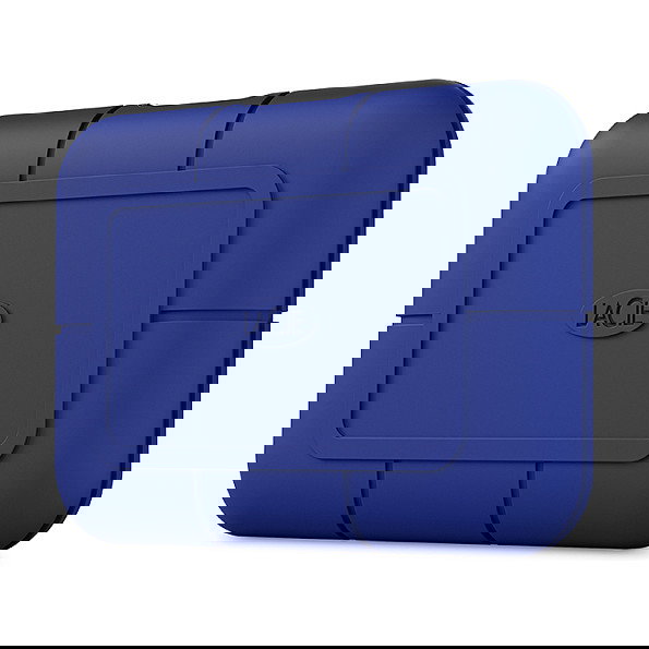 Seagate Pro5 SSD 4TB Thunderbolt 5 USB4 Gen 2x2 6700 MB/s 80 Gbit/s IP68 Azul LaCie Rugged SSD