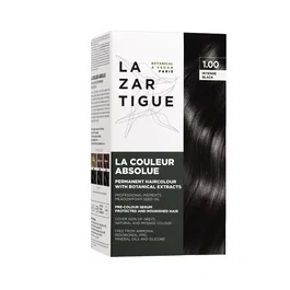 Lazartigue La Couleur Absolue Tinte permanente 1.00 Intense Black 143 ml