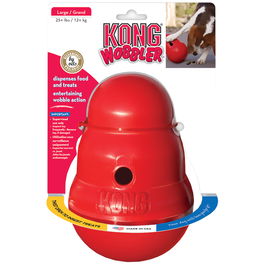 Kong Juguete Dispensador de Comida Wobbler Large para Perros, Estimulante e Interactivo