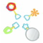 Molto Manta Gimnasio Actividades con 4 juegos Big Activity Playmat 53x38x10 cm