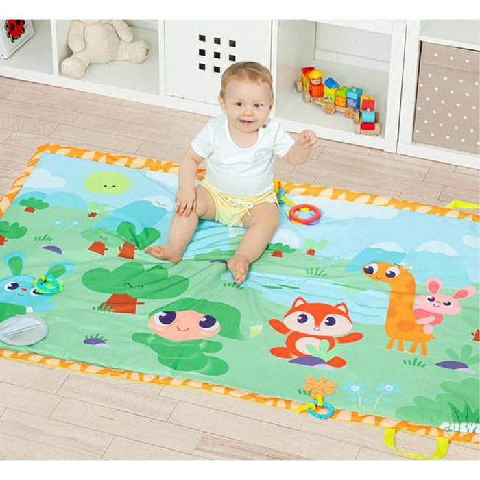 Molto Manta Gimnasio Actividades con 4 juegos Big Activity Playmat 53x38x10 cm