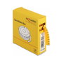 DeLOCK Caja de marcadores de cables No. 2, Amarillo, 500 unidades