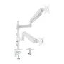 Aisens Soporte de Mesa Eco Contrapeso para 2 Monitores 17-32 Pulgadas, Blanco