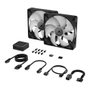 Corsair RX140 RGB iCUE LINK Dual Kit Negro