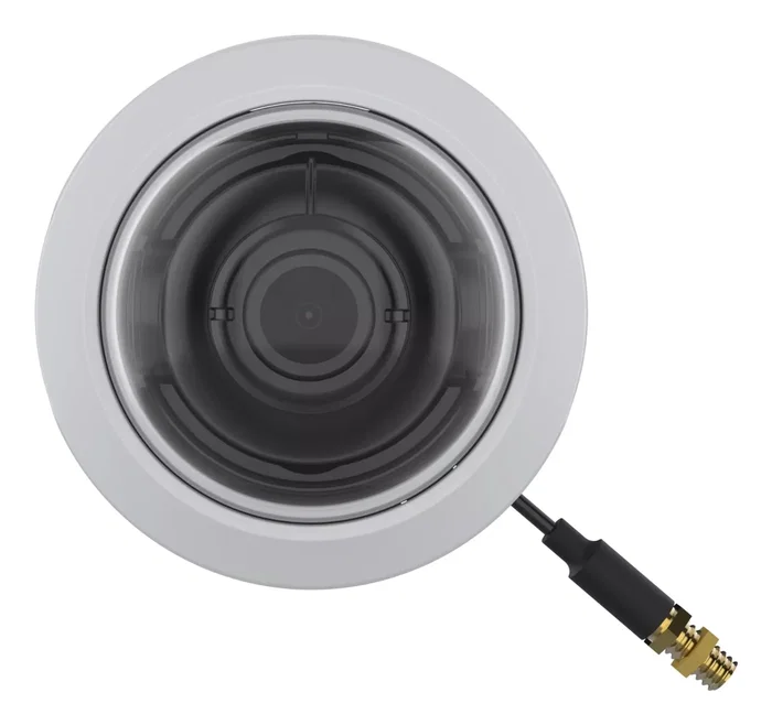 Axis F4108 - Unidad de sensor para cámara de red 4K UHD (3840x2160) CMOS 1/2.9" interior con lente 4.3mm F1.8 IK08, color negro/blanco, 8 unidades por paquete