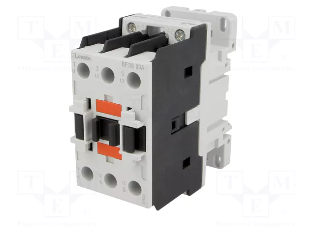 LOVATO ELECTRIC Contactor BF 3-polar 38A 110V AC