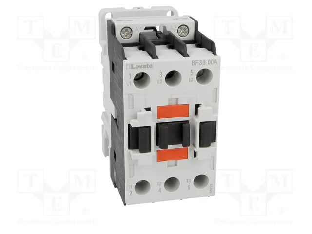 LOVATO ELECTRIC Contactor BF 3-polar 38A 110V AC