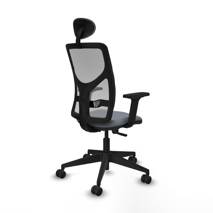 PIQUERAS Y CRESPO Silla de oficina Motilla Gris con mecanismo Sincro PIQUERAS Y CRESPO Silla de oficina Motilla Gris con mecanismo Sincro