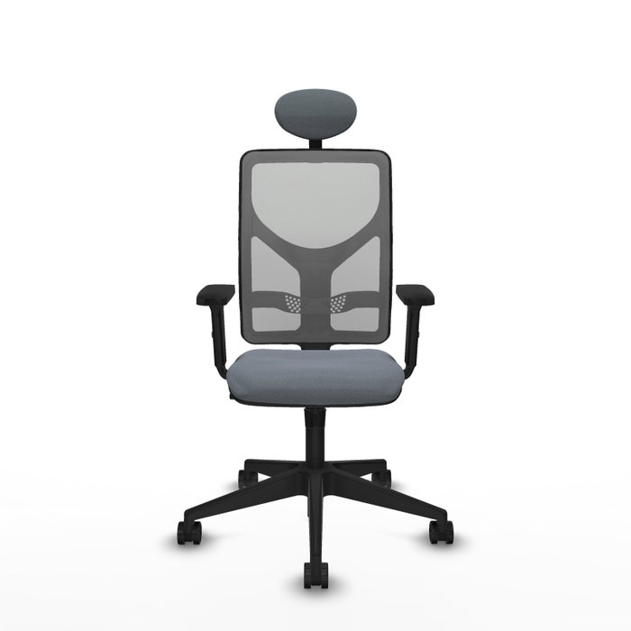 PIQUERAS Y CRESPO Silla de oficina Motilla Gris con mecanismo Sincro PIQUERAS Y CRESPO Silla de oficina Motilla Gris con mecanismo Sincro