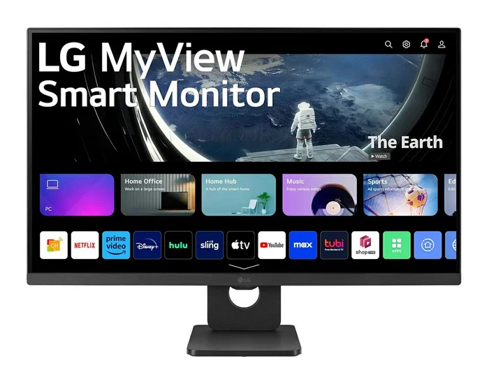 LG Smart Monitor MyView 27SR50F-B 27 pulgadas Full HD IPS HDR10 Negro