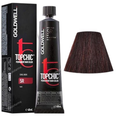 Goldwell TOPCHIC 5R Teak Coloración Permanente 60 ml