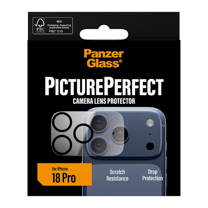 PanzerGlass PicturePerfect Camera Lens Protector iPhone 18 Pro