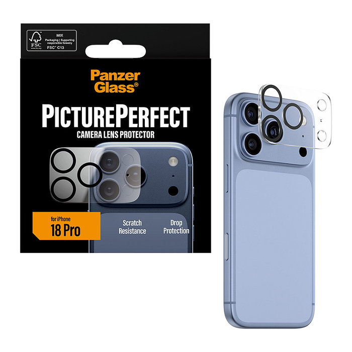 PanzerGlass PicturePerfect Camera Lens Protector iPhone 18 Pro