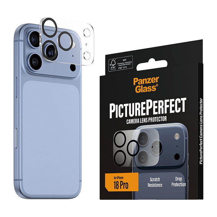 PanzerGlass PicturePerfect Camera Lens Protector iPhone 18 Pro