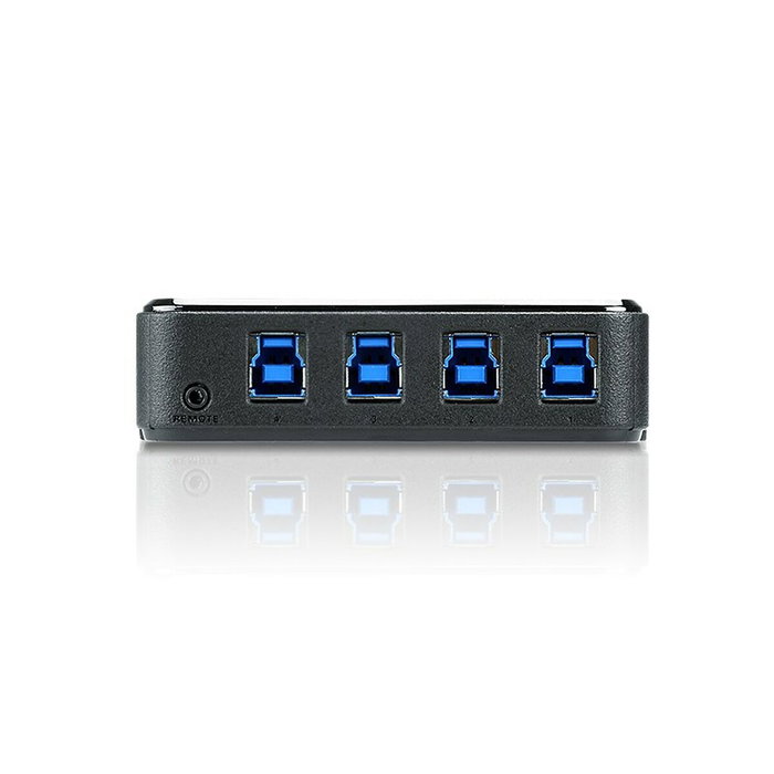 ATEN US434 Switch de periféricos USB 3.2 Gen1 de 4 x 4 puertos ATEN US434 Switch de periféricos USB 3.2 Gen1 de 4 x 4 puertos