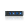 ATEN US434 Switch de periféricos USB 3.2 Gen1 de 4 x 4 puertos