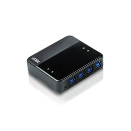 ATEN US434 Switch de periféricos USB 3.2 Gen1 de 4 x 4 puertos